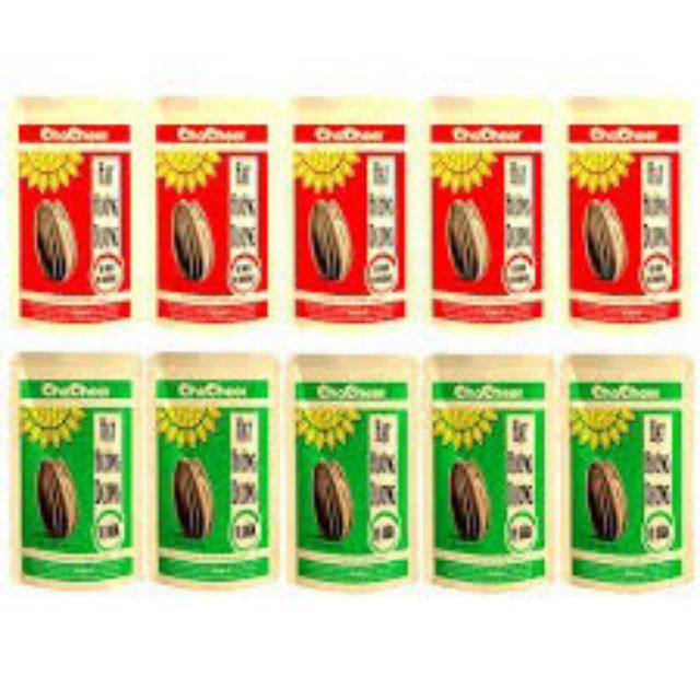 COMBO 20 GÓI HẠT HƯỚNG DƯƠNG CHACHEER VỊ DỪA  130G date mới sx: 03/2020