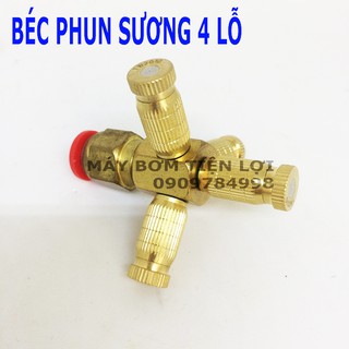 Bộ đế cuối 4 béc phun sương