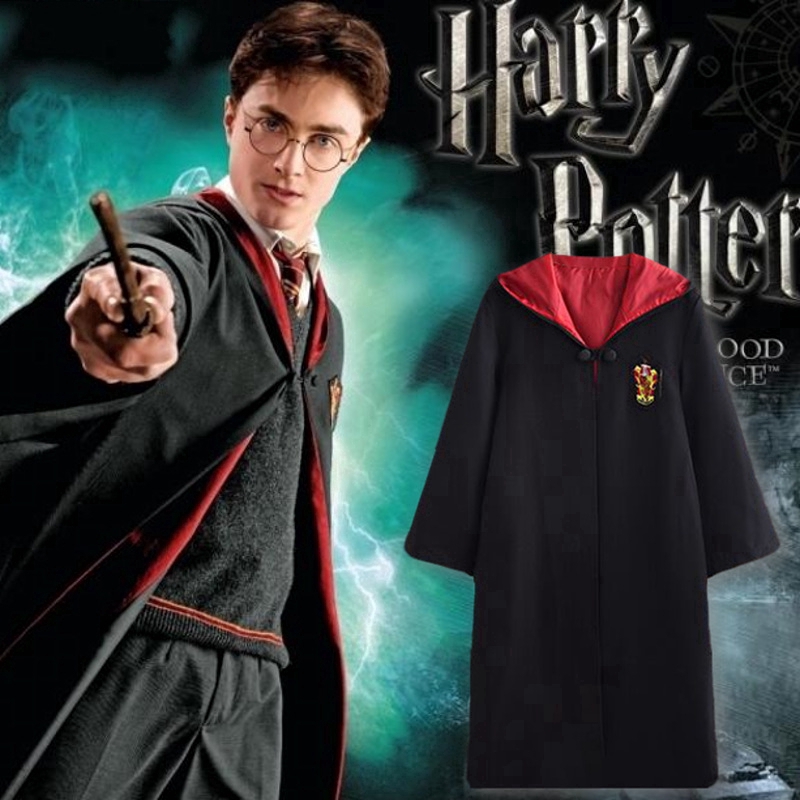 Áo choàng có cà vạt hóa trang nhân vật Harry Potter thời trang | BigBuy360 - bigbuy360.vn