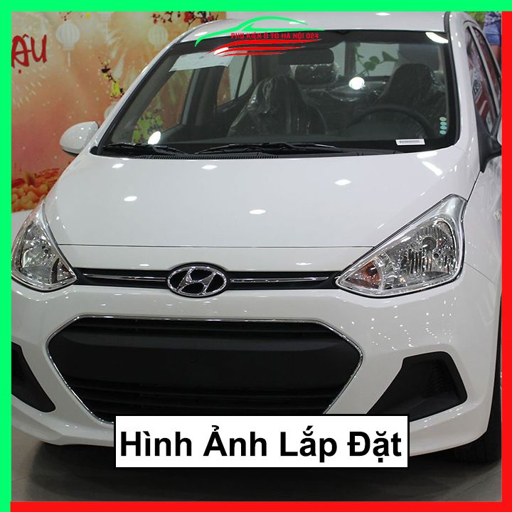 Ốp viền đèn pha hậu mạ crom Grand I10 Sedan 2014-2021 chống trầy trang trí bảo vệ xe