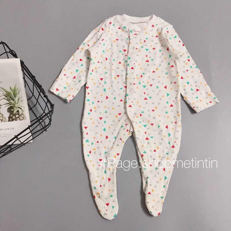 Body liền tất cotton cho bé (1m,3m)