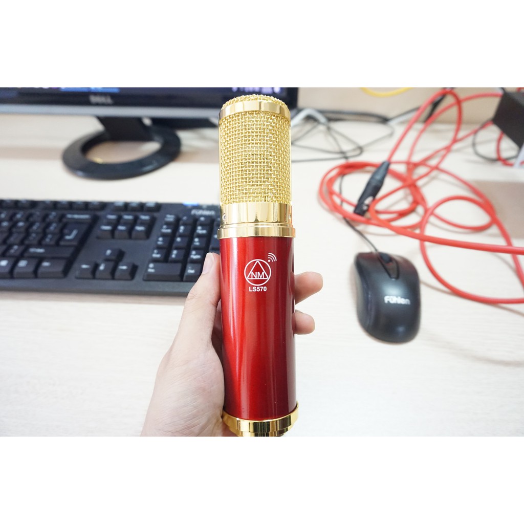 NM LS570 Micro thu âm microphone hát live cao cấp