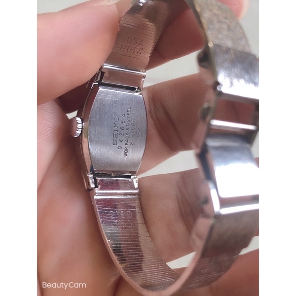 Đồng hồ cơ cót nữ hiệu seiko