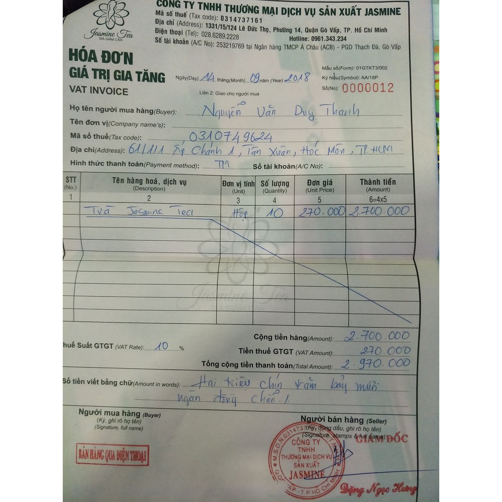 Trà Giảm cân Jasmine Tea (15 gói) - Trà giảm béo jasmine Tea | BigBuy360 - bigbuy360.vn