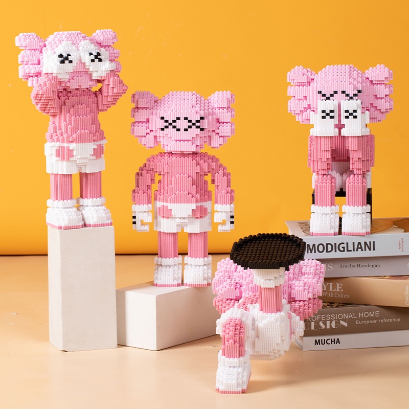 Volent bears Bộ Đồ Chơi Lắp Ráp Hình Chú Gấu Bạo Lực Dành Cho Nam Và Nữ