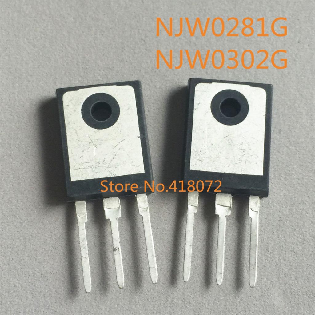 Bộ 10 Cặp 5 Cặp (5 Chiếc NJW0281G + 5 Chiếc NJW0302G) NJW0281 NJW0302 100% Mới