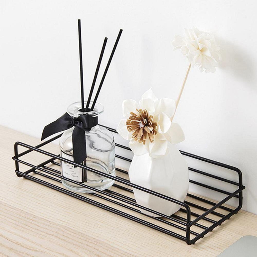 Giá Đỡ Dầu Gội Đầu Bằng Sắt Gắn Tường Tiện Dụng Cho Phòng Tắm / Nhà Bếp