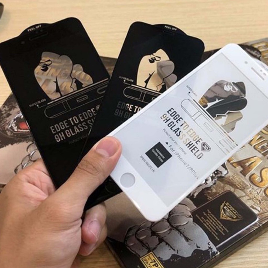 Kính Cường Lực iP WK KingKong Full Màn Hình cho ip Xs Đến 15Promax | Hot Hot Tặng Miếng Lau |