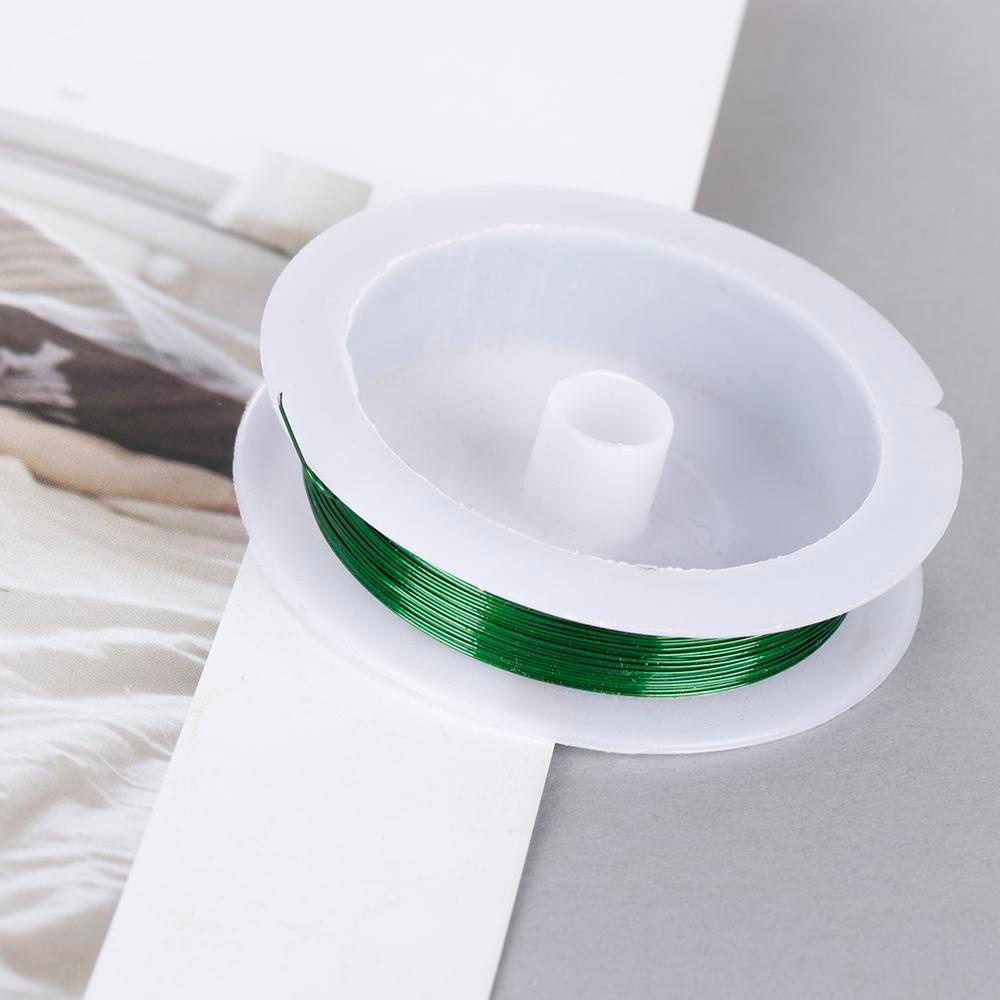 Cuộn Dây Sắt 10M / 1M Dùng Làm Vòng Hoa Khô Mềm Mại