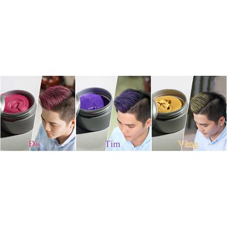 sáp vuốt Tóc Màu ASH nhật bản