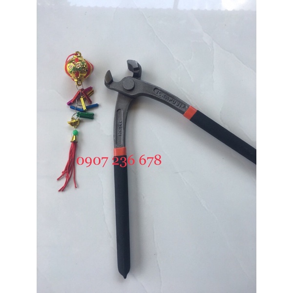 Kìm Nhổ Đinh 9 inch 225mm Nhật Kapusi Chính hãng, Thép Carbon