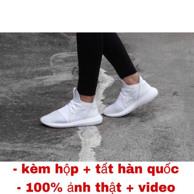 XẢ KHO BÁN RẺ giầy tubular defiant trắng