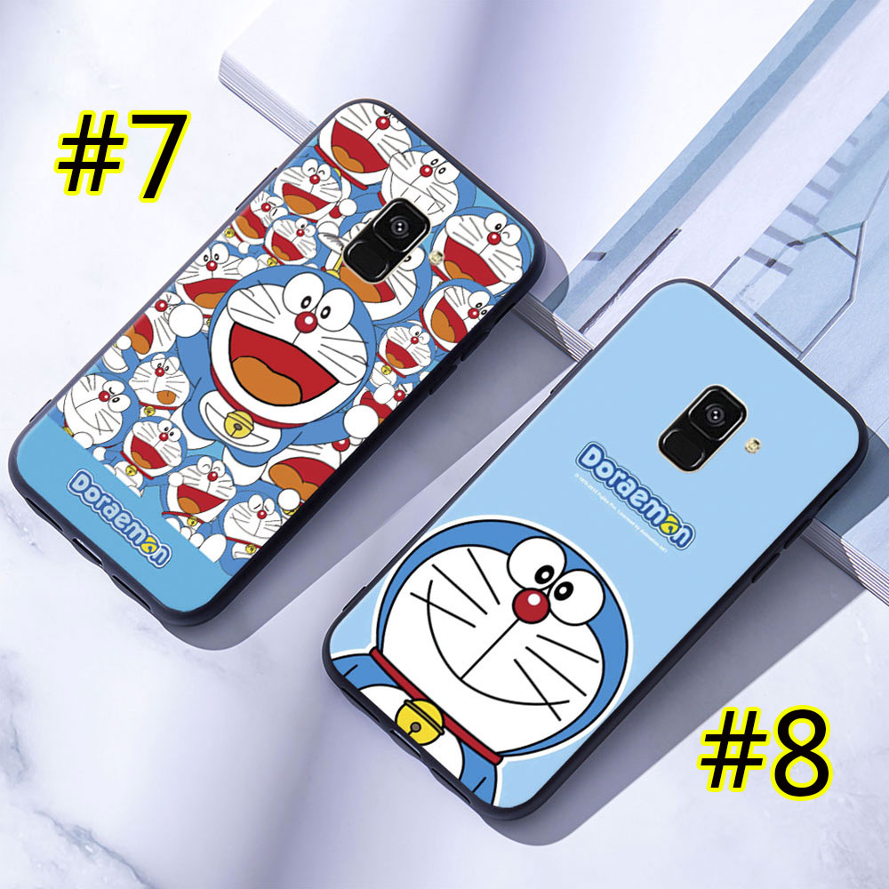 Ốp Điện Thoại Mềm In Hình Hoạt Họa Doremon cho Samsung Galaxy A6 A8 Plus A7 A9 2018