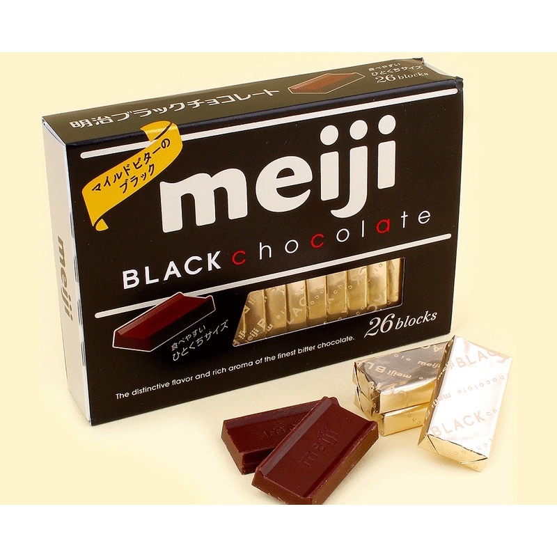 SOCOLA MEIJI NHẬT BLACK/MILK