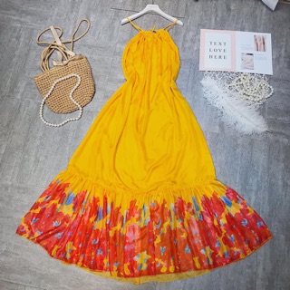 Maxi cổ yếm đuôi cá
