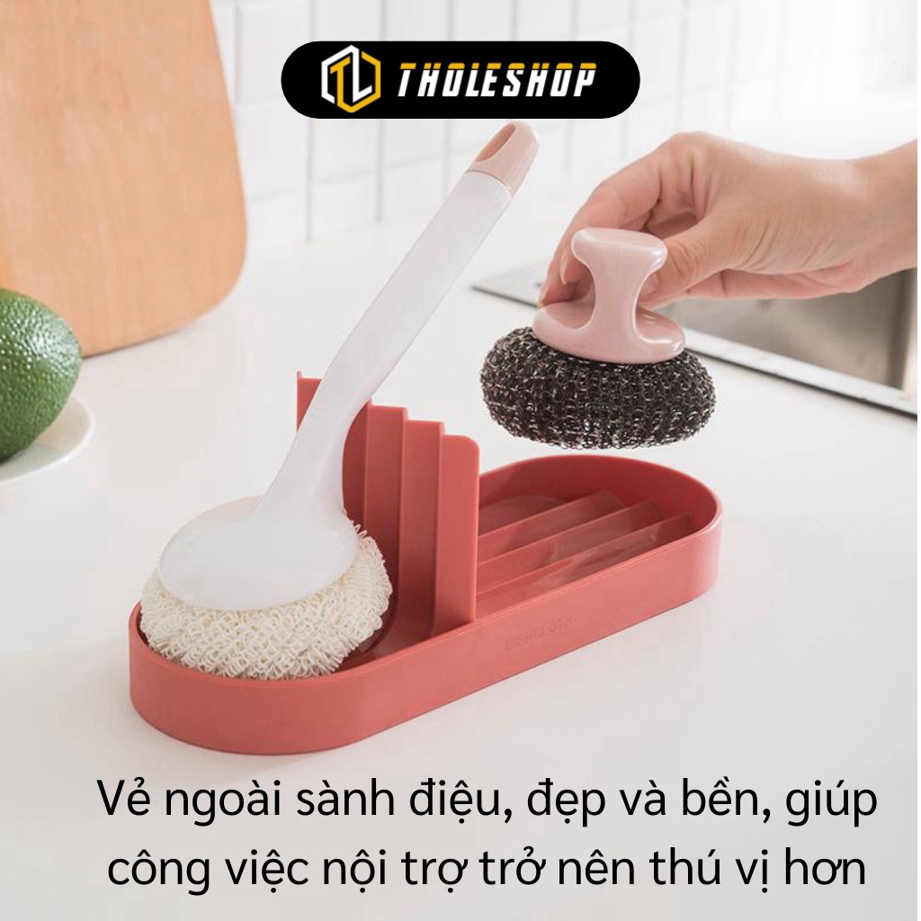 [SGD] Khay Đựng Xà Phòng - Kệ Để Đồ Rửa Chén, Nước Rửa Tay Thoát Nước, Tiện Dụng 8925