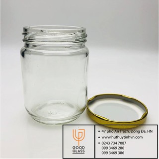 HŨ THỦY TINH TRÒN 220ML