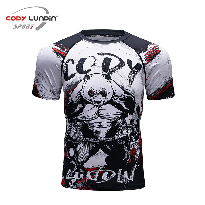 Áo MMA, Muay Thái, Jiu-Jitsu - Áo thể thao thun lạnh co dãn 4 chiều Cody Lundin Sport