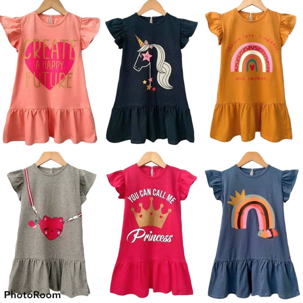 Đầm Dạ Hội Thời Trang Dạo Phố Thanh Lịch Dành Cho Trẻ 1-5 Tuổi