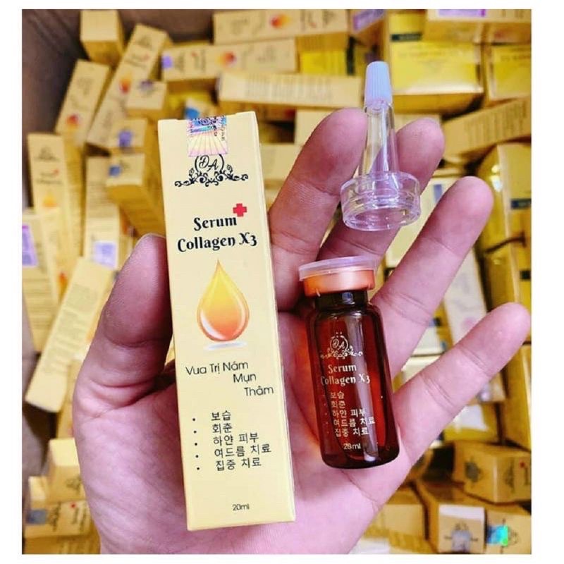 [Chính hãng] Serum Collagen X3 xóa thâm nám căng bóng da Mỹ Phẩm Đông Anh