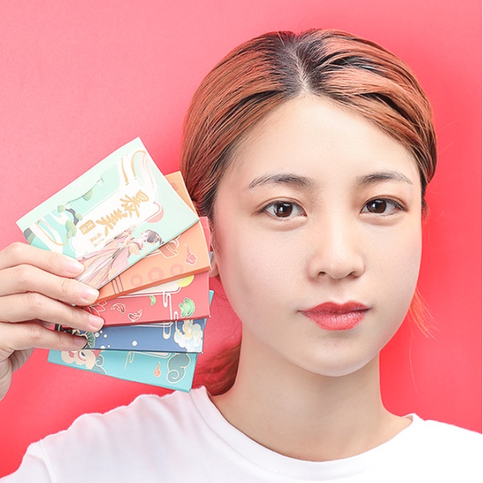 Hộp 50 giấy thấm dầu da mặt nhỏ gọn tiện lợi-Giấy Thấm Dầu Nội Địa Trung