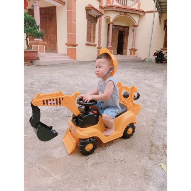 Xe cẩu chạy điện cho bé 1-4t siêu xinh