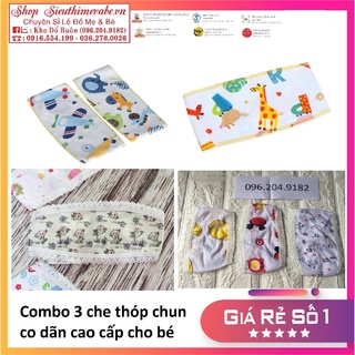 Combo 3 Che thóp cho bé có chun co dãn