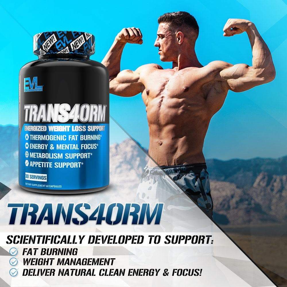 EVL TRANSFORM - VIÊN UỐNG HỖ TRỢ GIẢM MỠ, CẮT NÉT, CHUYỂN HÓA MỠ THỪA, TĂNG TRAO ĐỔI CHẤT, GIẢM SỰ THÈM ĂN (120 VIÊN)