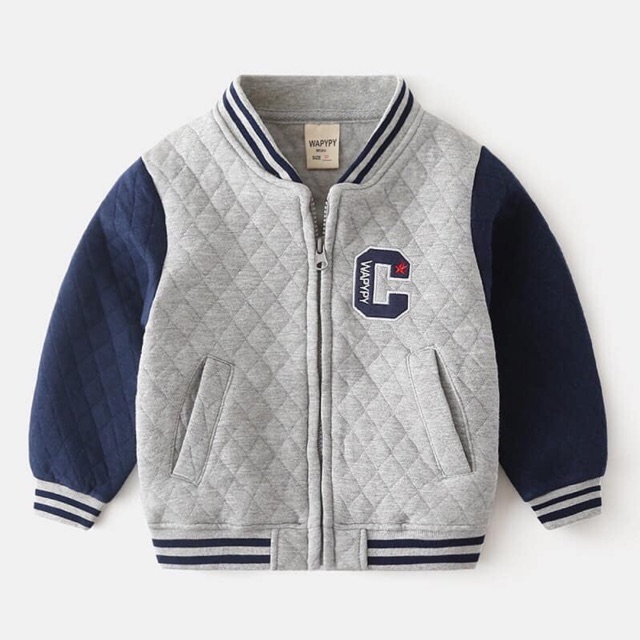 ÁO NỈ BOMBER BÉ TRAI
