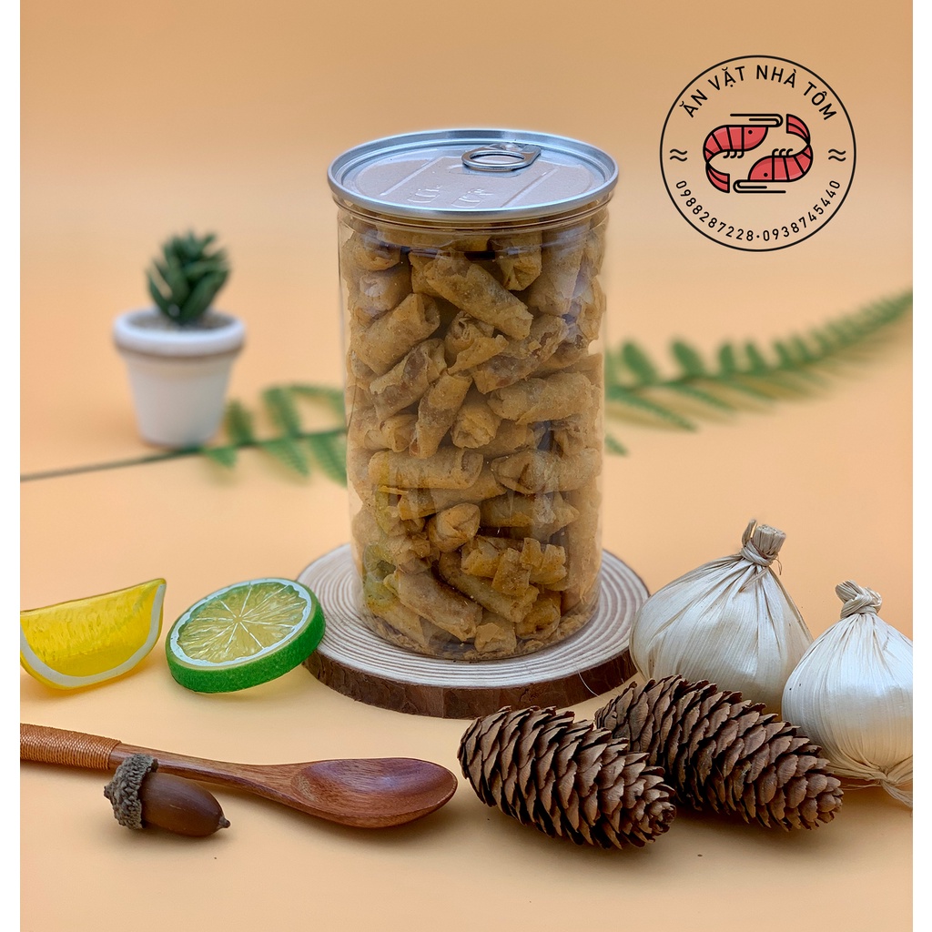 Chả Giò mini Tôm Sấy Ăn Liền Lon 400gram