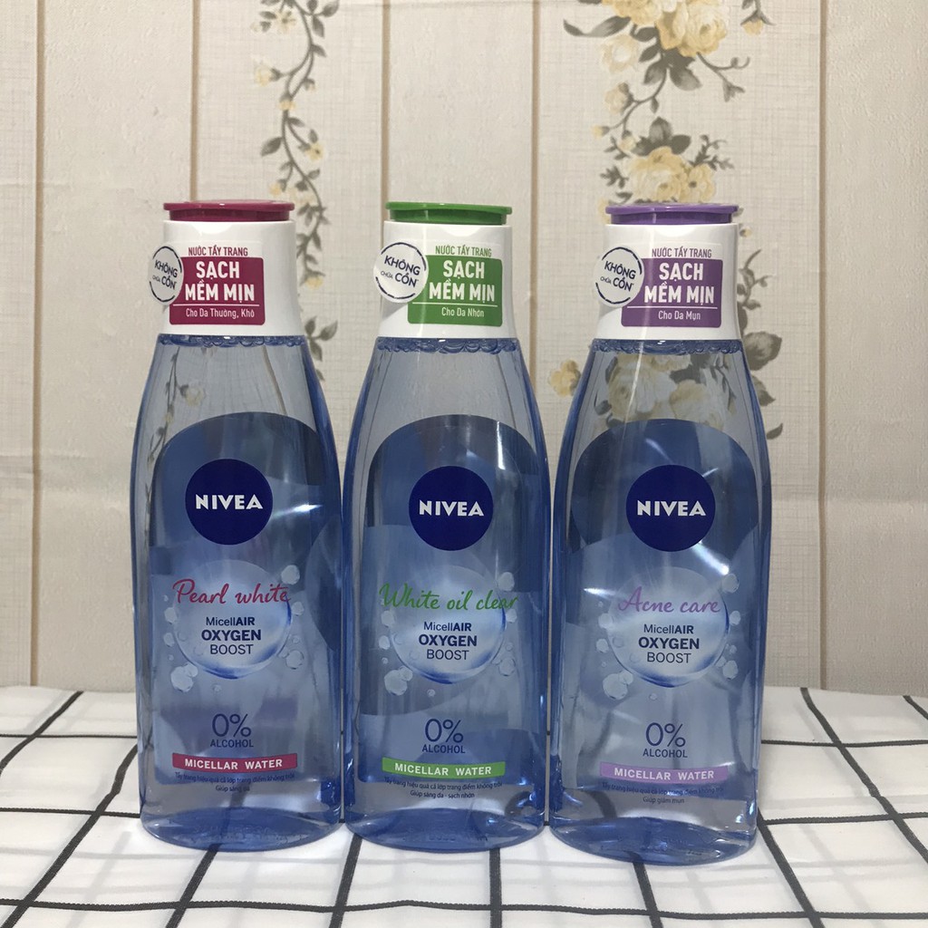 [MỚI] NƯỚC TẨY TRANG NIVEA THÁI KHÔNG CHỨA CỒN