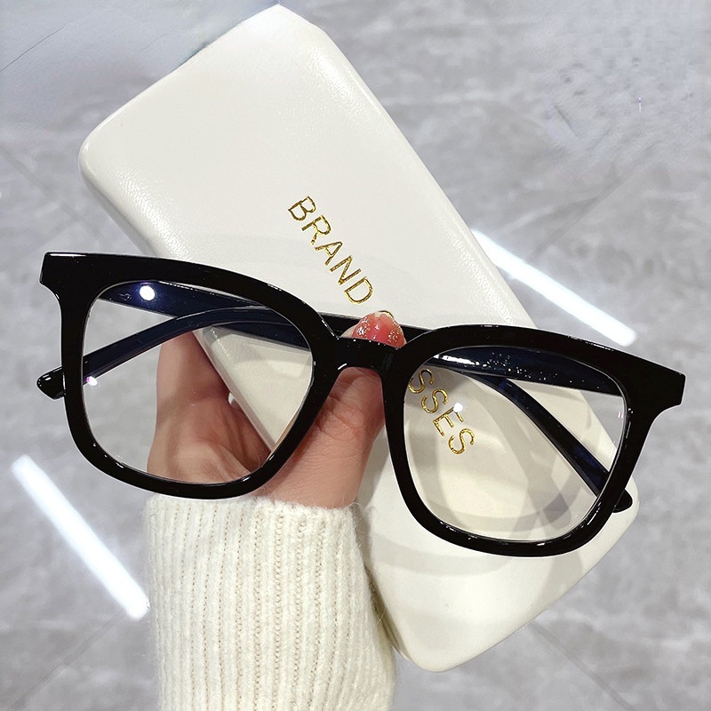 Mắt kính chống tia UV gọng nhựa trong suốt thời trang tùy chọn màu sắc