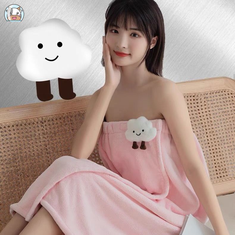 Khăn Tắm Thấm Hút Nhanh Khô Kiểu Dáng Dễ Thương