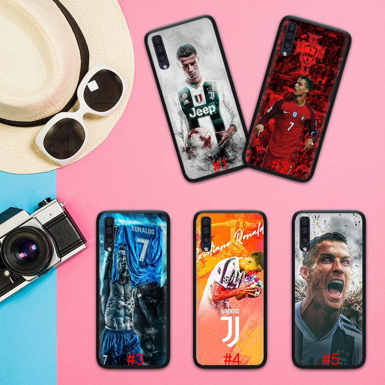 Ốp Lưng Silicone Họa Tiết Hoạt Hình Cristtiano Ronaldo Thời Trang Cho Samsung A6 A7 A8 Plus A9 2018 A3 2016 A5 2017