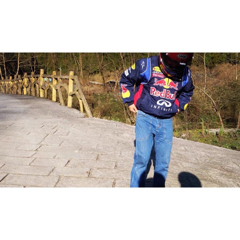 Áo khoác mùa đông redbull kiểu đua xe F1 varsity unisex, bomber chất oversize