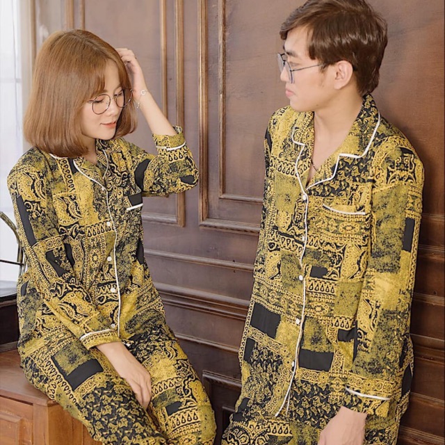 Bộ Pizama Nam Nữ