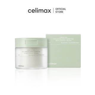 [Celimax] Toner Pad Se Khít Lỗ Chân Lông, Giảm Mụn, Tẩy Tế Bào Chết JI WOO GAE CICA BHA BLEMISH TONER PAD (60 pcs)