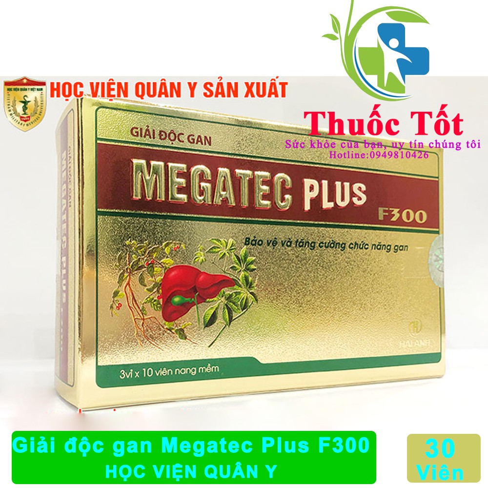 Giải độc gan Megatec Plus F300 -Học viện Quân Y