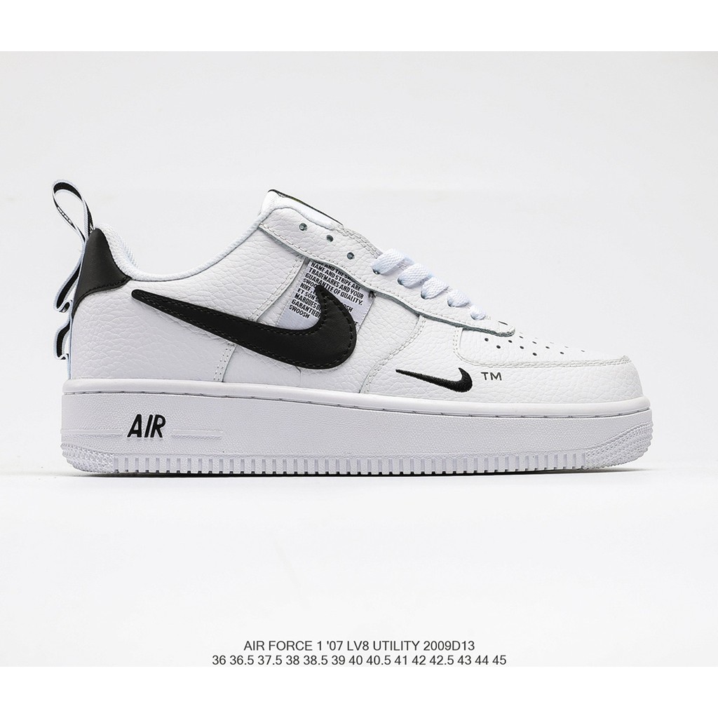 GIÀY SNEAKER MÃ SẢN PHẨM_Nike Air Force 1 Utility White BLACK NHIỀU MÀU PHONG CÁCH FULLBOX + FREESHIP