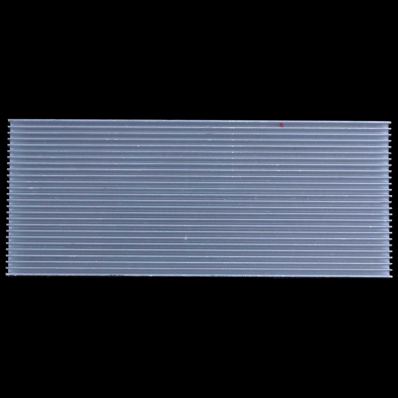 Bộ Tản Nhiệt Đèn LED Bằng Nhôm Kích Thước 100x41x8mm Chất Lượng Cao