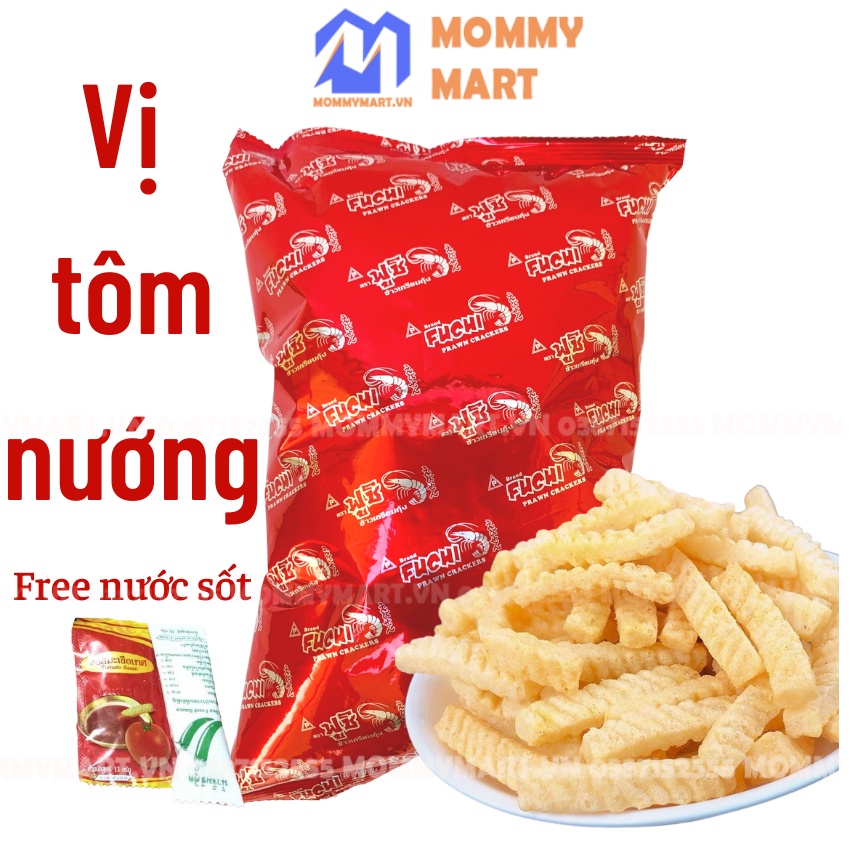 Bim Bim Tôm Khổng Lồ Fuchi Thái Lan Lẻ 1 Gói, BimBim Khổng Lồ Thái Lan Siêu Ngon Giòn Rụm Mommymart