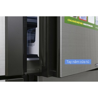 Tủ lạnh 4 cửa Sharp Inverter 678 lít SJ-FX680V (Hàng chính hãng, bảo hành 12 tháng)