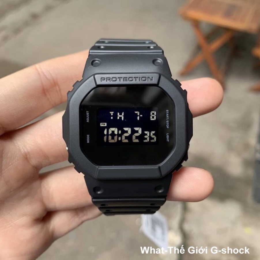 Đồng Hồ Thể Thao Nam DW 5600 Đen Phong Cách