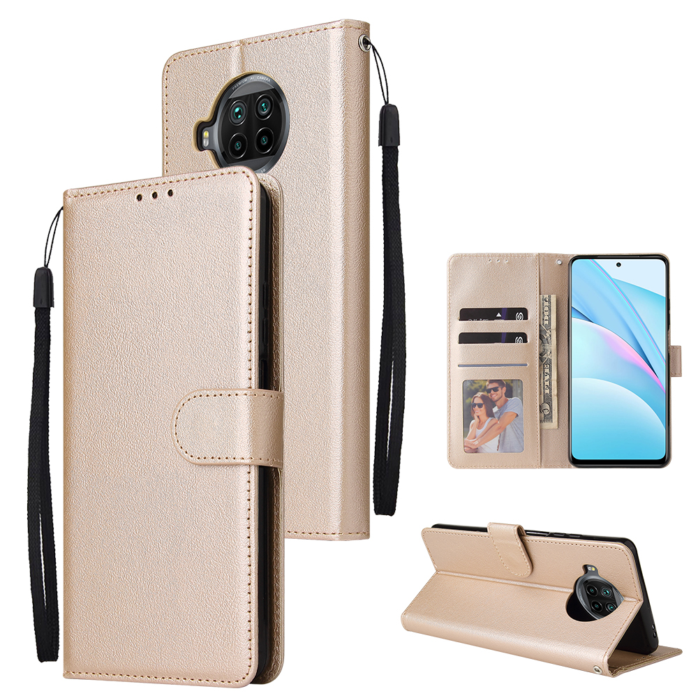 Flip Cover Casing Xiaomi Redmi Note 9T K30 K20 Note 6 Note 5 Pro F1 POCO F1 9c Lanyard Leather Case Holder Card Slot PhotoFrame Shell