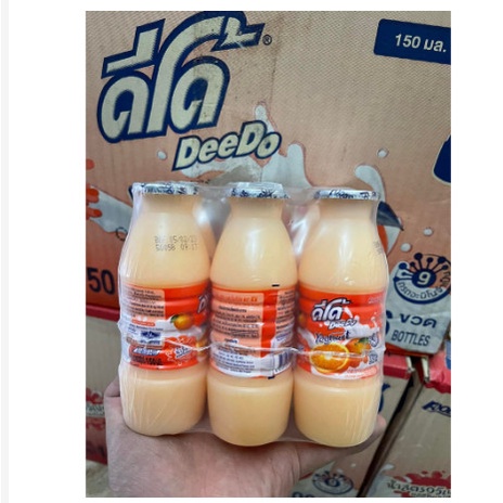 [Giá Sỉ] Lẻ 1 chai Nước Sữa Chua Trái Cây Thái Lan Deedo 150ml siêu ngon