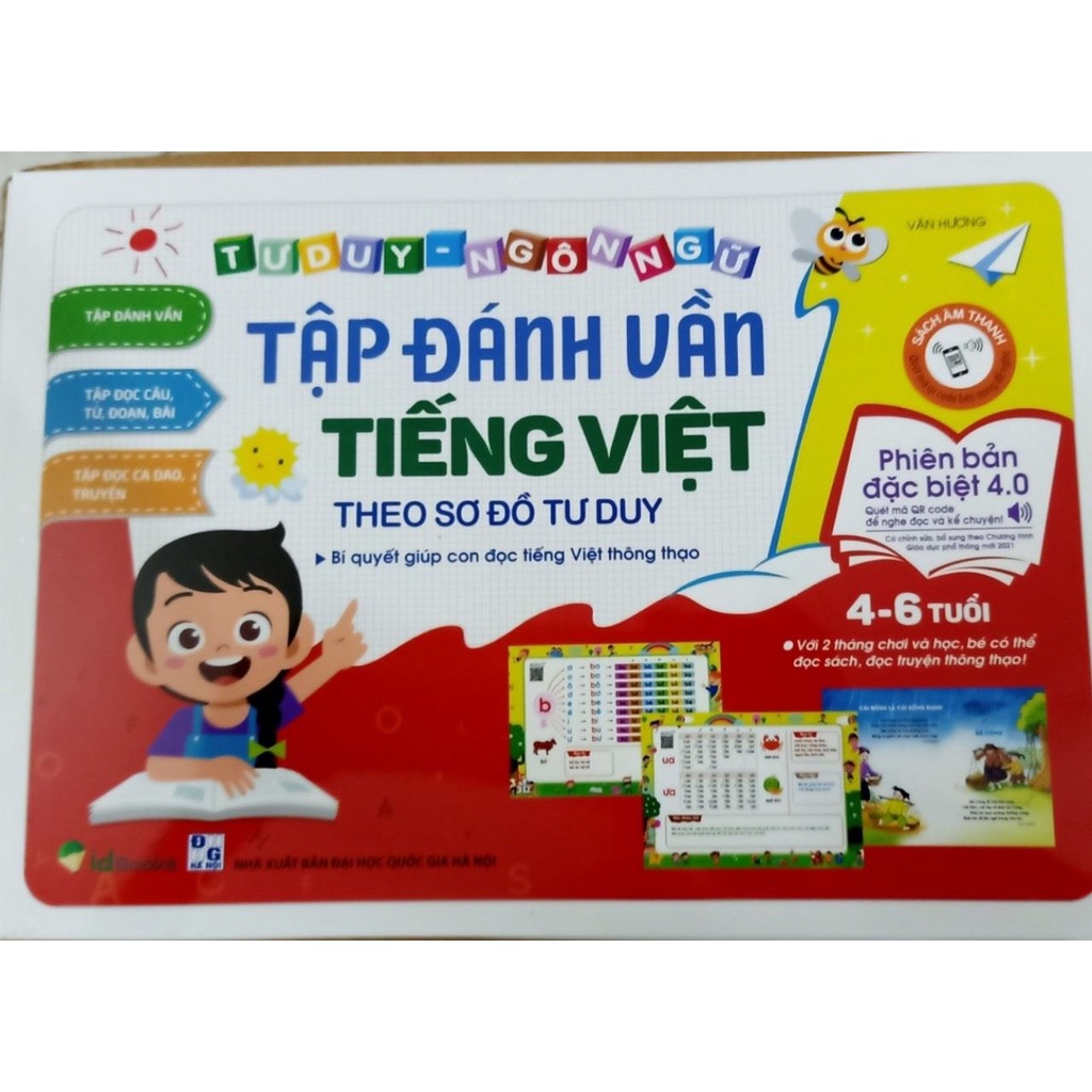 Tập Đánh Vần cho bé 4-6 tuổi