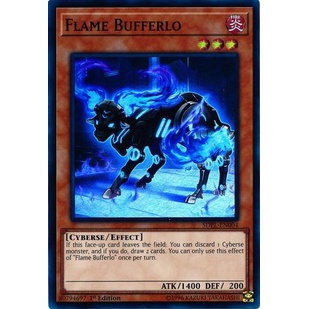 Thẻ bài Yugioh - TCG - Flame Bufferlo / SDPL-EN004'