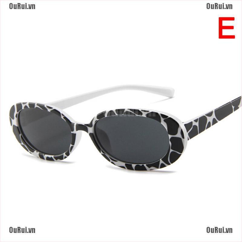 Kính Mát Gọng oval Phong Cách Vintage Thời Trang Cho Nữ