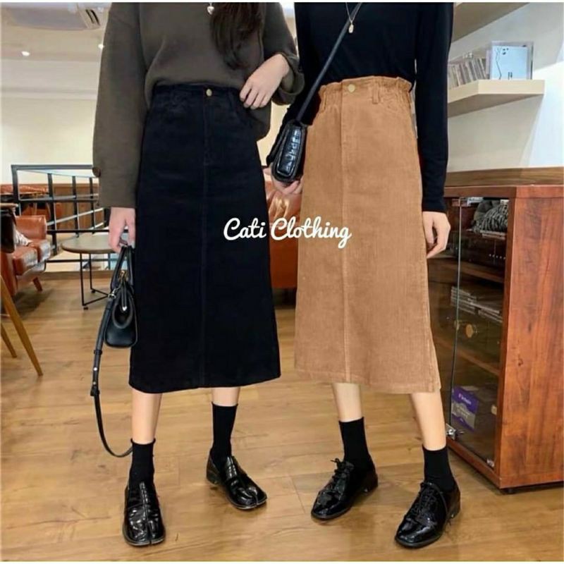 chân váy dài,chân váy bút ch, chân váy nhung_00