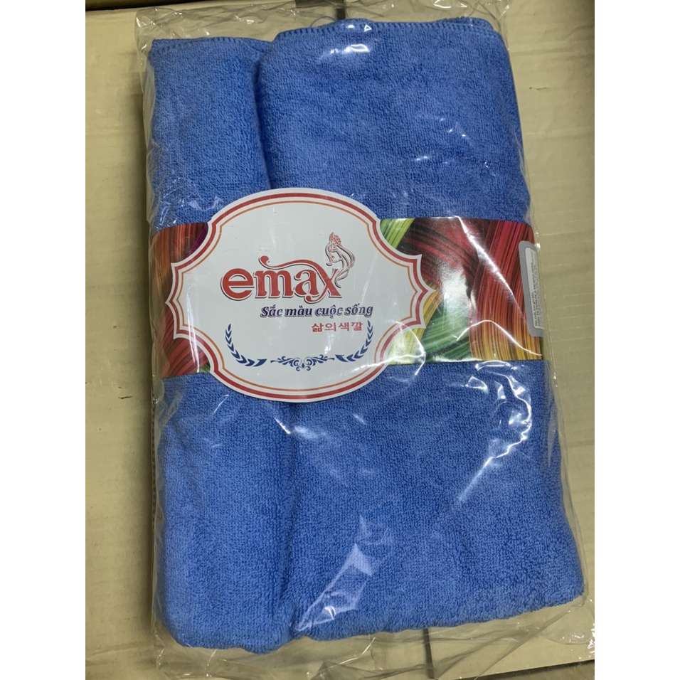 Khăn tắm đại Emax siêu mềm mại EH05 (70x140cm) nặng 400g mềm mại kháng khuẩn chống mốc không phai màu - HT131